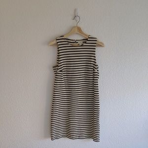 FOSSIL striped sheath dress